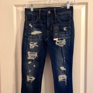 American Eagle Jegging Crop denim